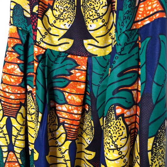 For Her NYC Off The Shoulder Print Dress - Picture 3 of 4